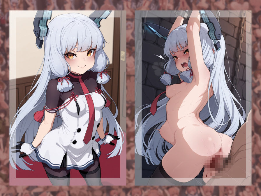 【エロ漫画】艦隊が超ひどい合意なし中出しされるコレクション改二丙6キャラ120枚2