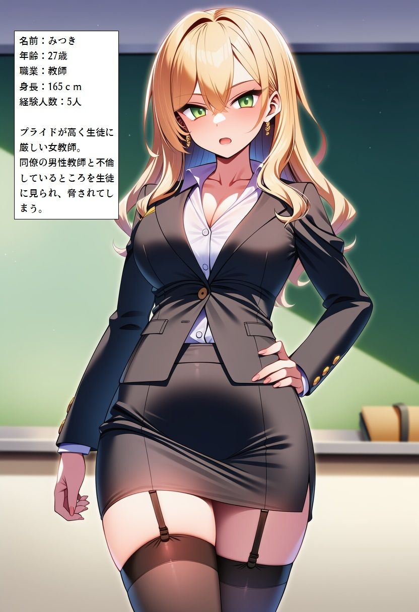 【エロ漫画】プライドが高い女教師がショタ生徒に肉便器にされる話7