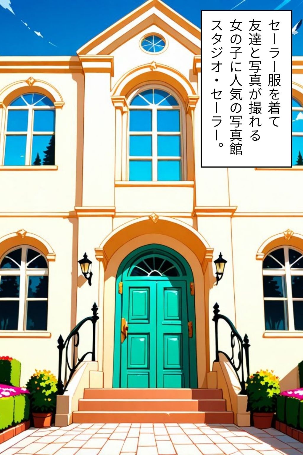 セーラー服写真館  〜 第三部:ついに許しちゃう・・・ 射精受け止めまくりの完結編 〜 画像1