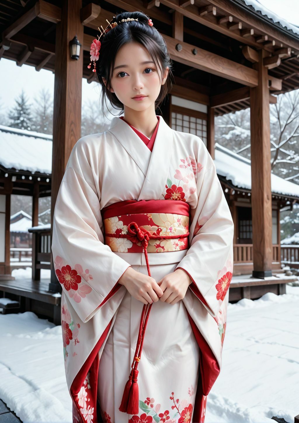 【エロ漫画】初詣の後で1