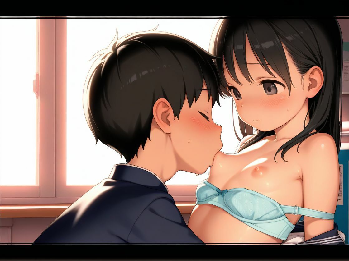 【エロ漫画】保健係少女のひみつの生ハメ授業1