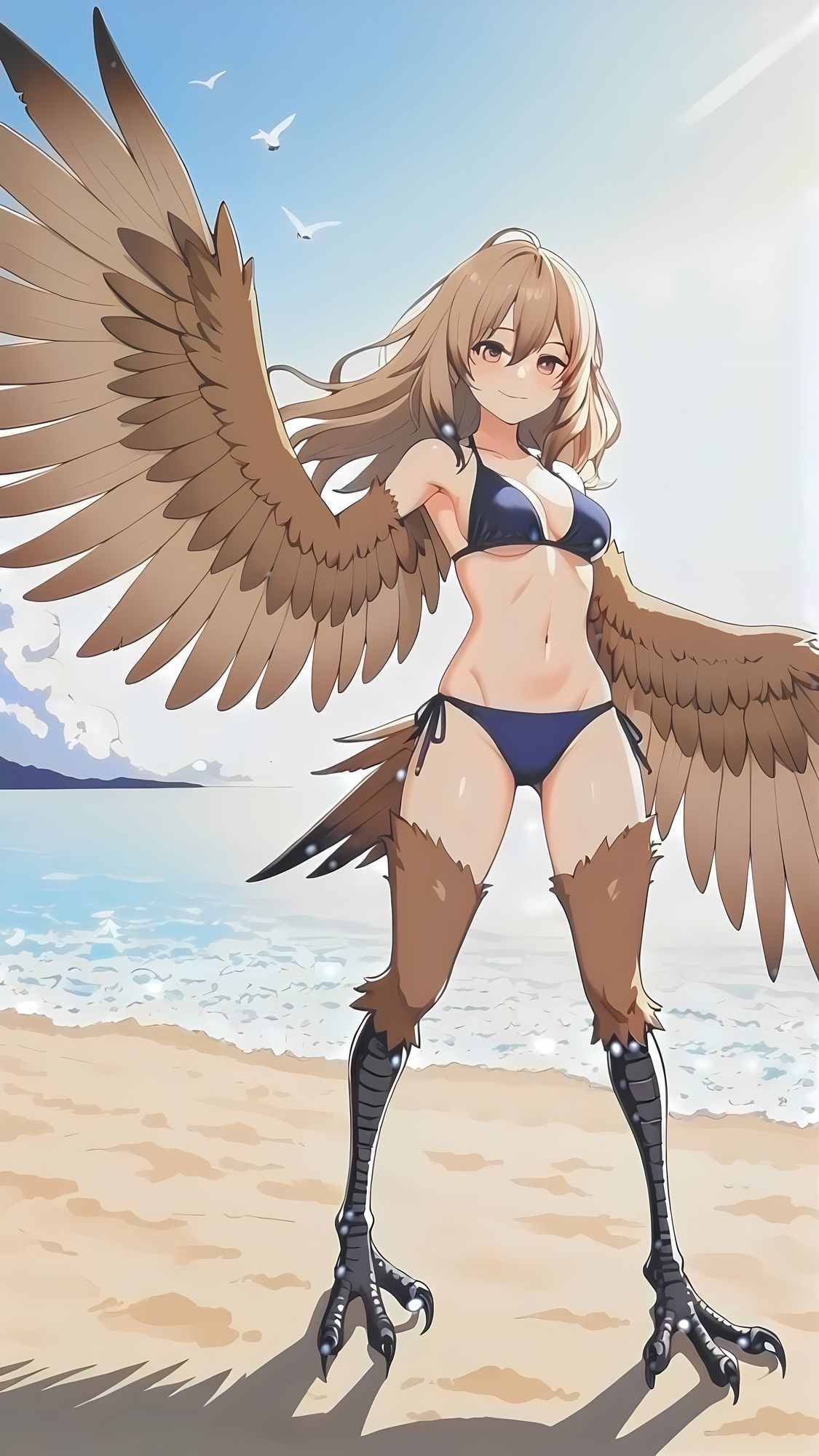 サンプル画像4:ハーピィさんCG集【コスプレ・下着・ヌード】(アトリエハーテ) [d_717619]