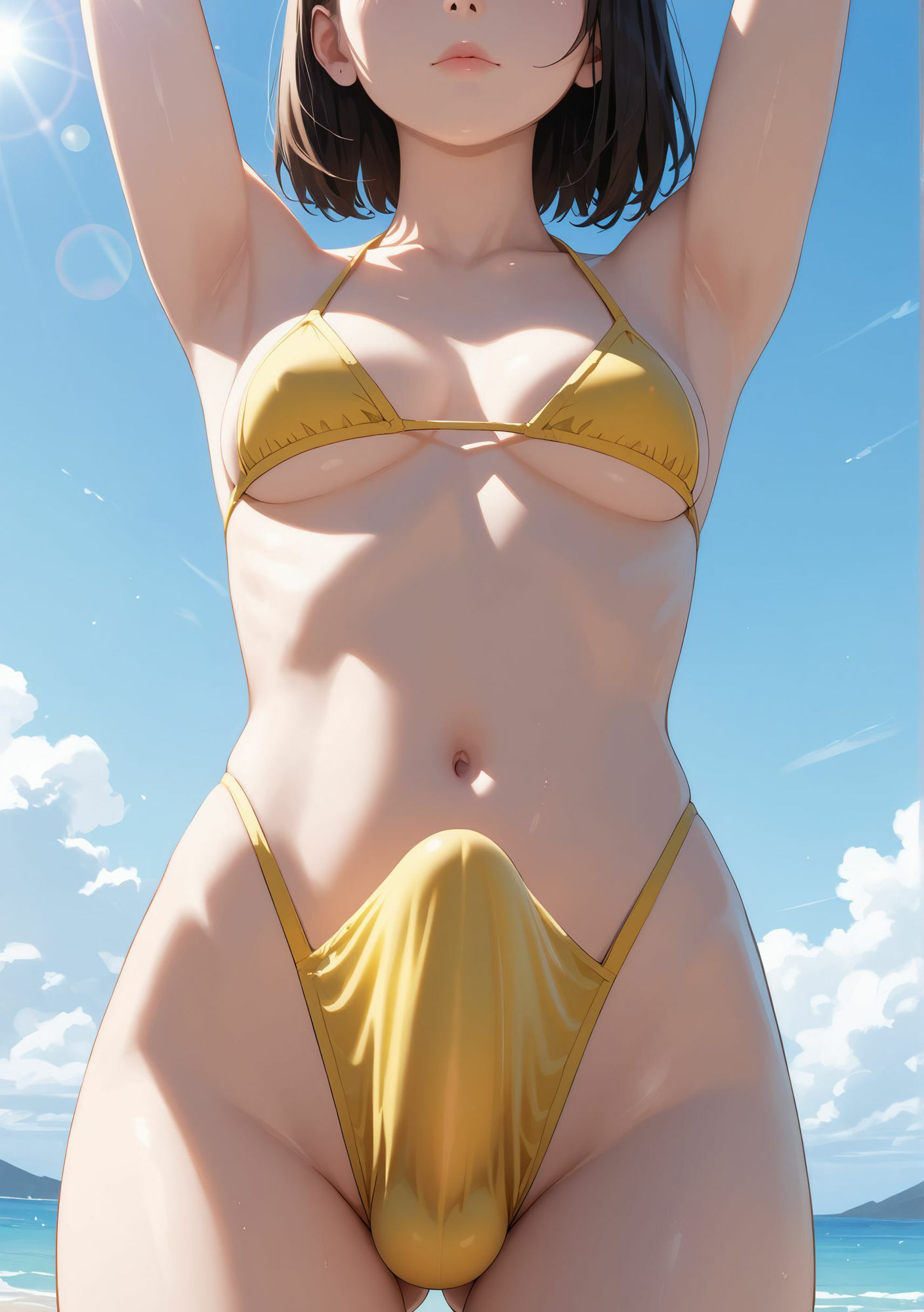 サンプル画像1:股間接写  男の娘ver.(パリブレスト) [d_717672]