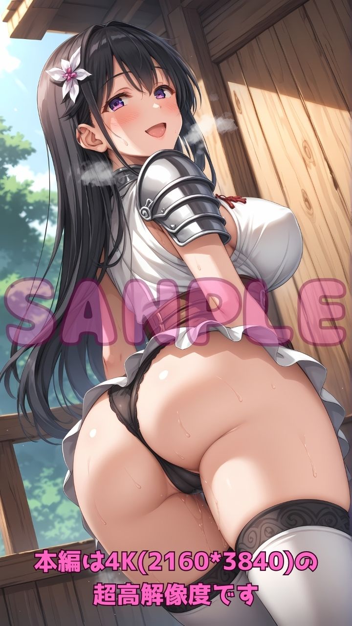 サンプル画像2:女騎士×ケツ穴×野外  騎士の誇りが砕け散る瞬間〜あなたに完堕ちしたアナルが疼きを抑えきれない〜(Cherry Palette) [d_717704]