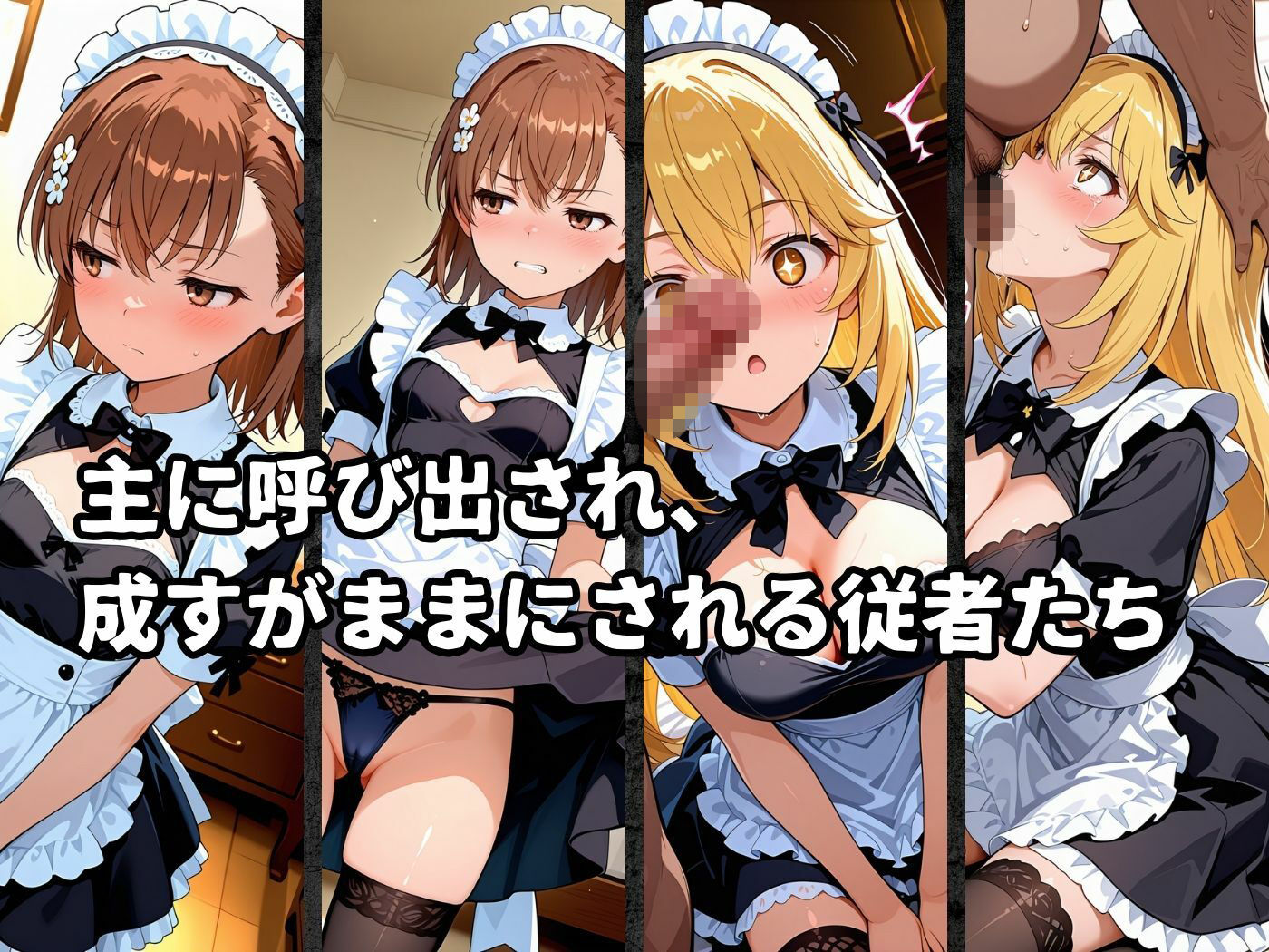 絶対従属誓約書 〜堕ちゆく従者たちの奉仕録〜 エロ漫画3