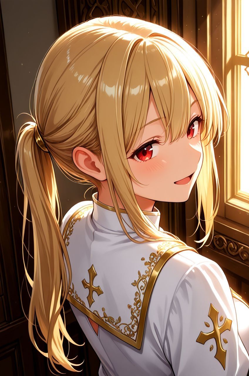 えろえろ教の聖女ちゃん、教会を守るため変態寄付者の悩めるちんぽを身体でご奉仕するお話 画像1