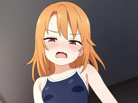 茶髪ミドルなスク水娘とはっする！