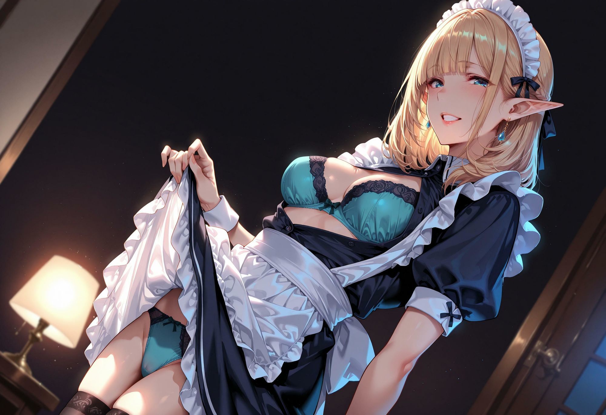 エルフのメイドさん熱烈ご奉仕8 画像3