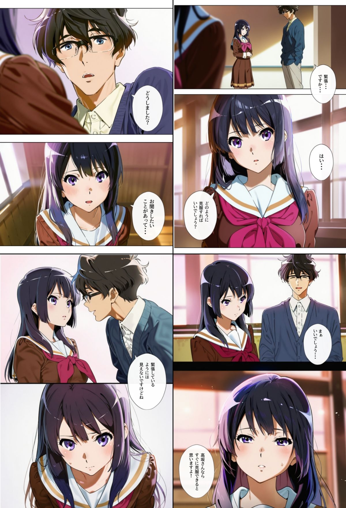 サンプル画像1:ヒロインえっち -高坂〇奈・田中あ〇か-(chack) [d_717966]