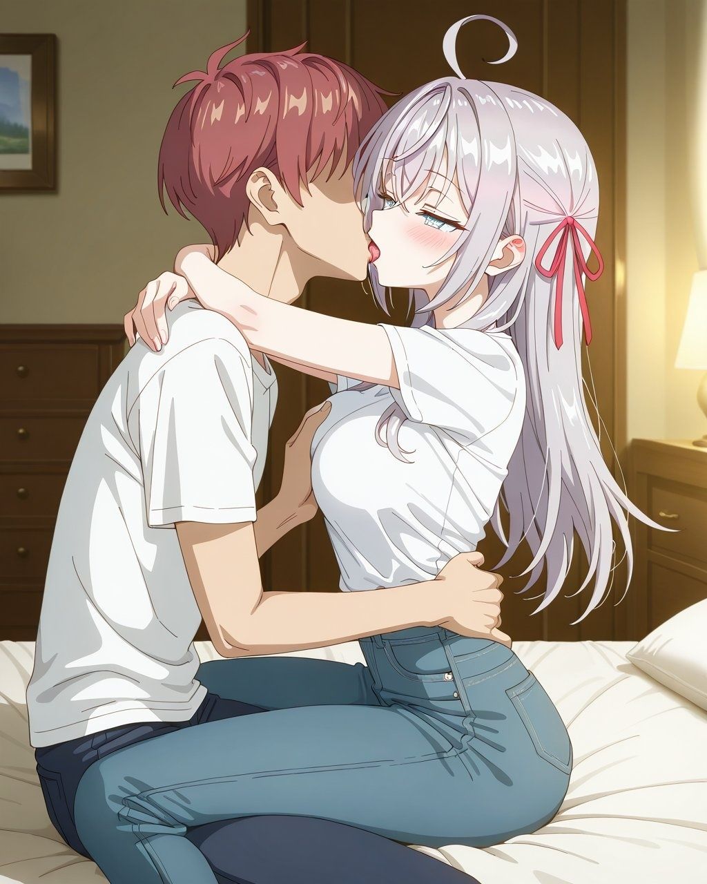 夫で満足できない私は（アリサ・ミハエルロヴナ・九条） 画像1