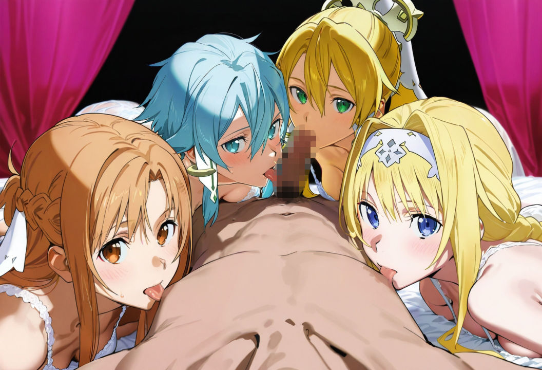 ヒロインえっち -SAOハーレム-4