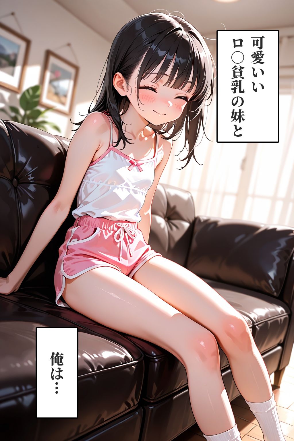 ちっぱい妹はHが大好き！家でも学校でもヤリまくってた件1