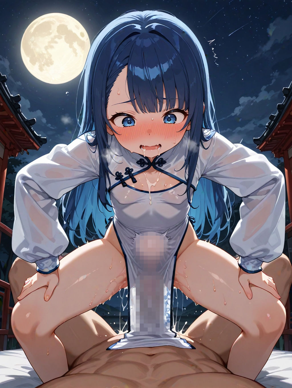 【エロ漫画】メス〇〇ちゃんとコスプレえっち2