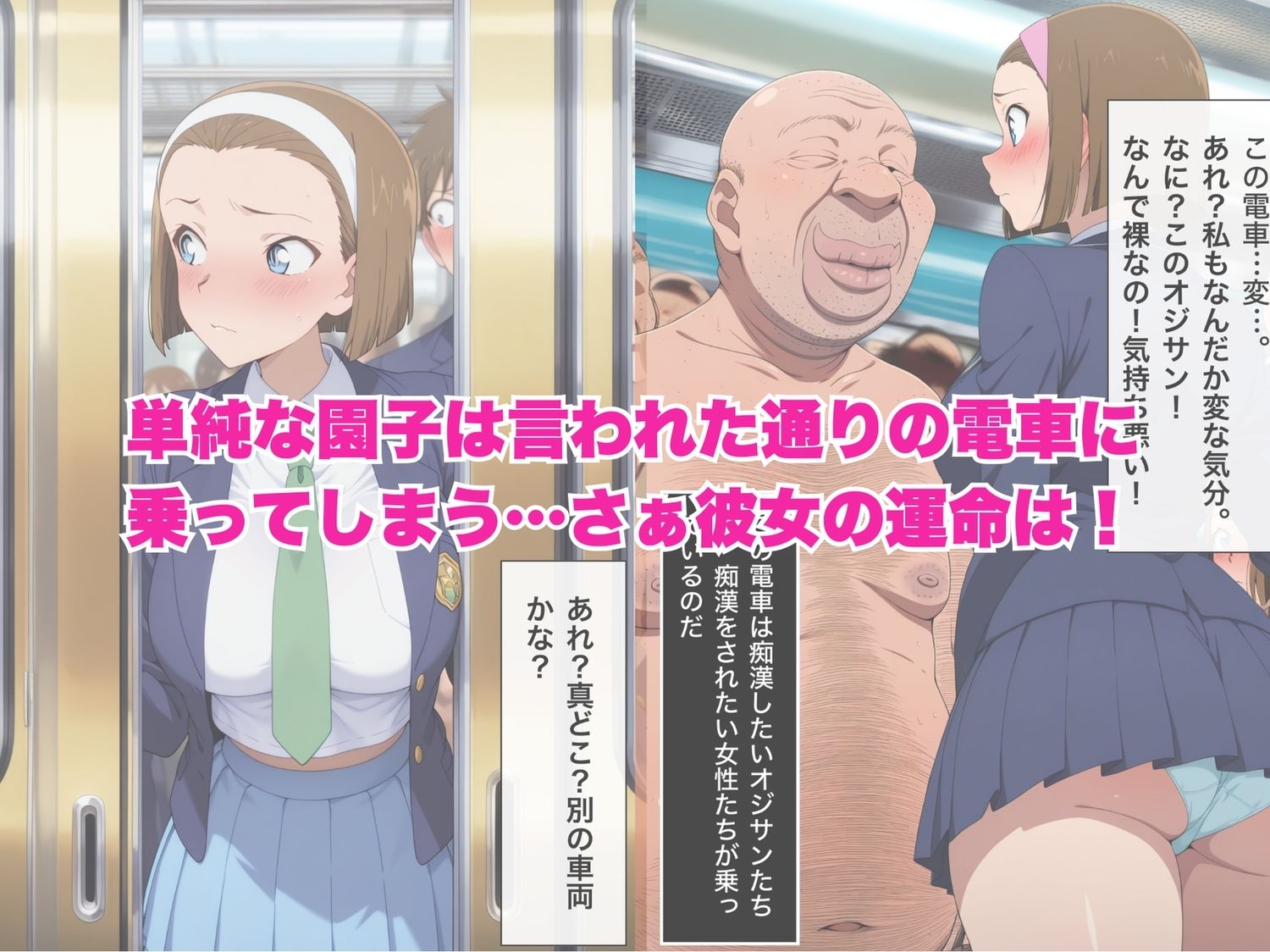 サンプル画像2:種付け列車が暴走します(マタタビ) [d_718108]