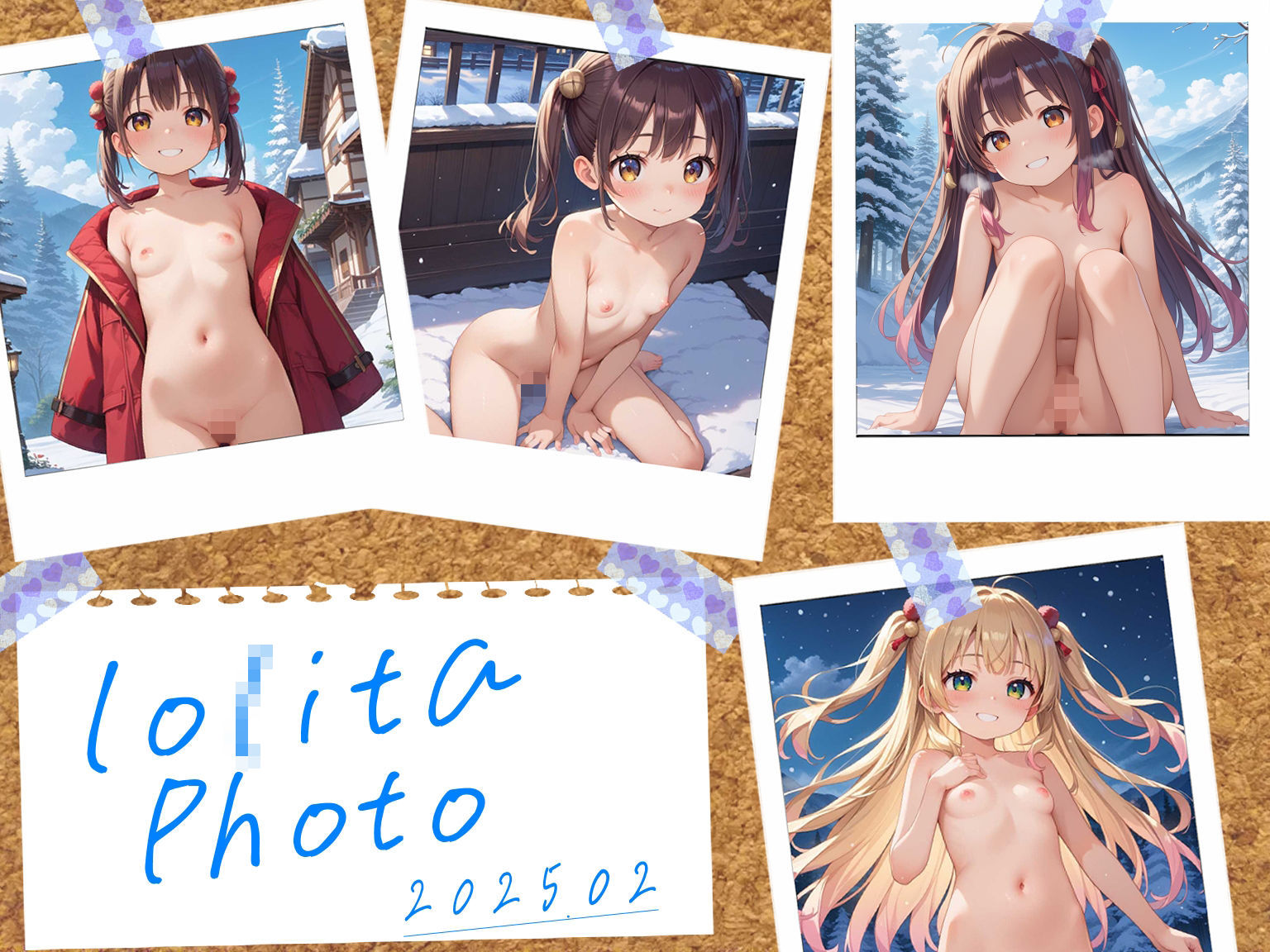 【エロ漫画】ロ○ータフォト 2025年01〜04月号 総集編2