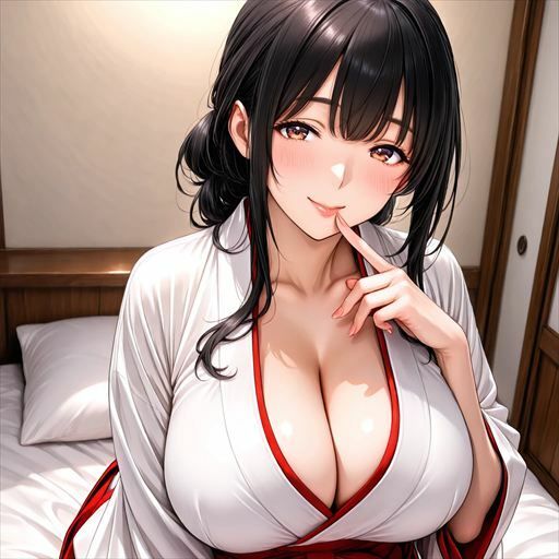 巨乳×巫女 画像7