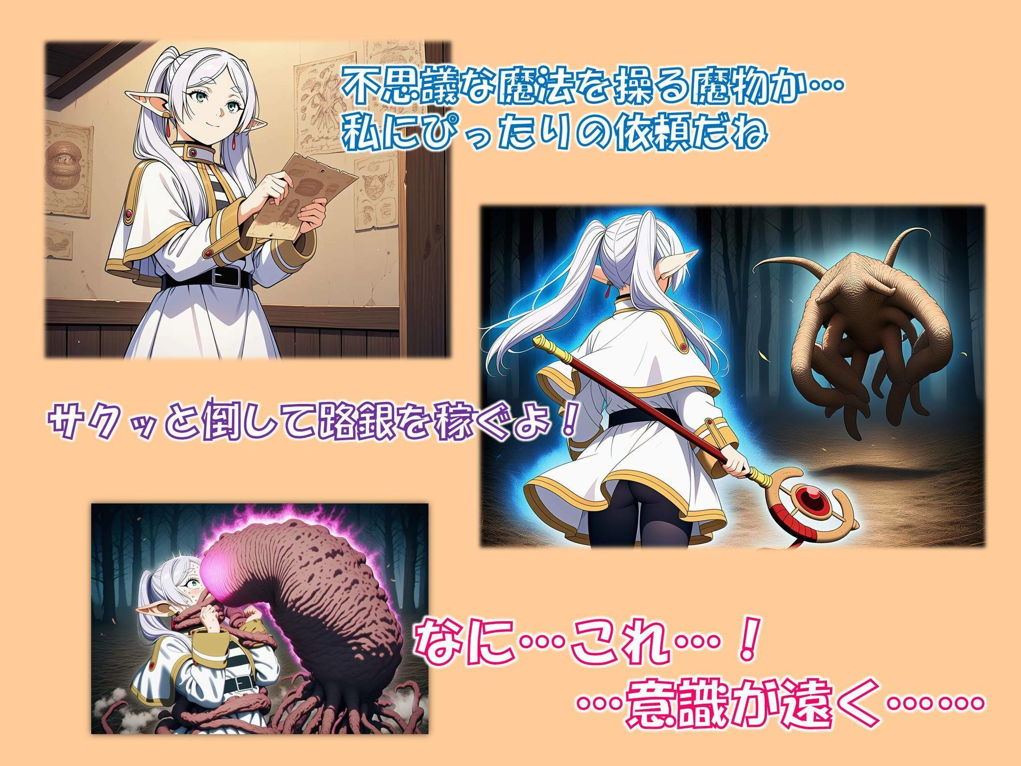 サンプル画像3:伝説のよわい子魔法使い(minufuri制作室) [d_718344]