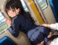 電車で出会ったJKを…