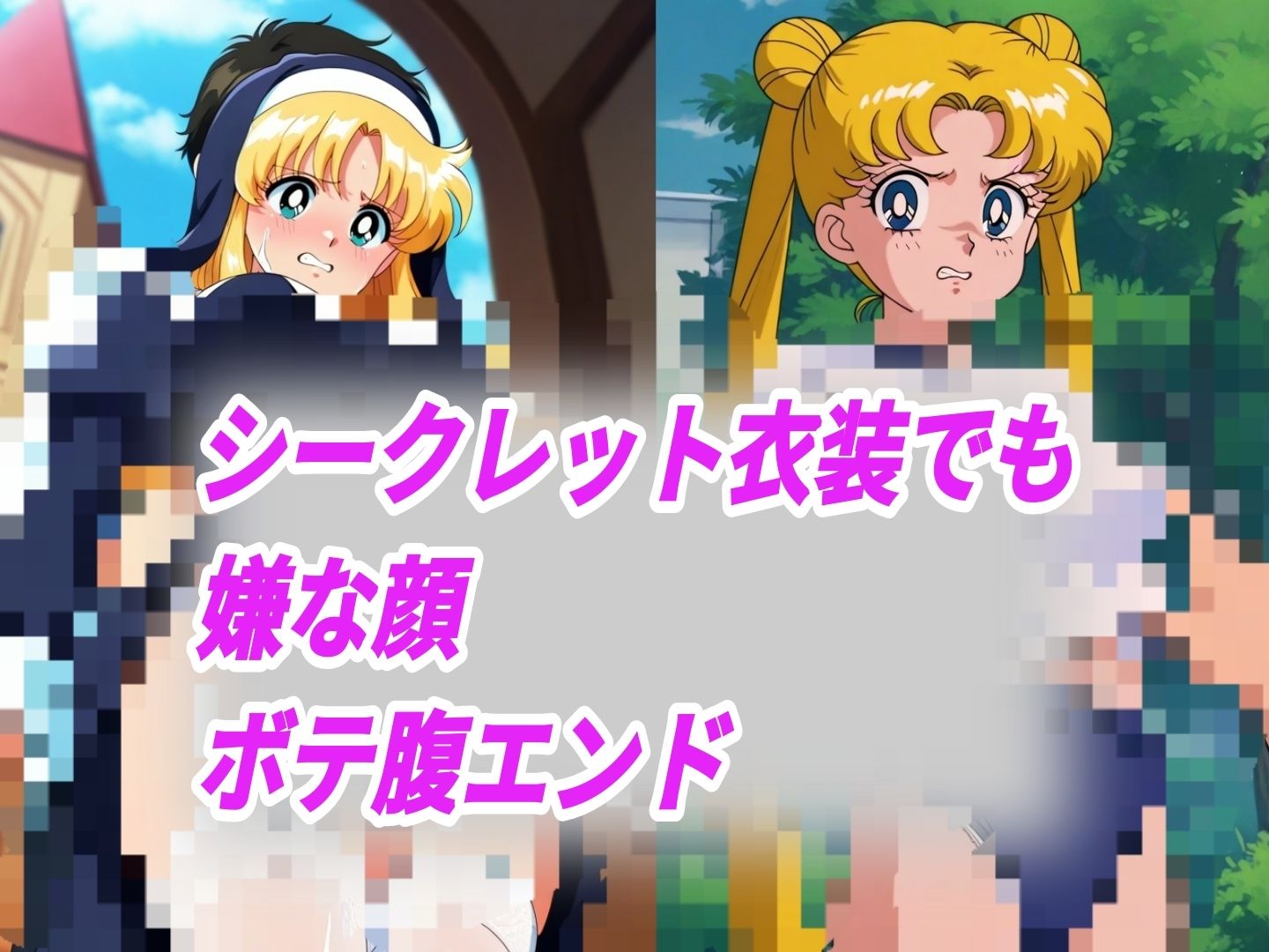 （セー●●ム●ン）嫌な顔されながらおパンツみせて中出しセックスで孕ませたい 画像3