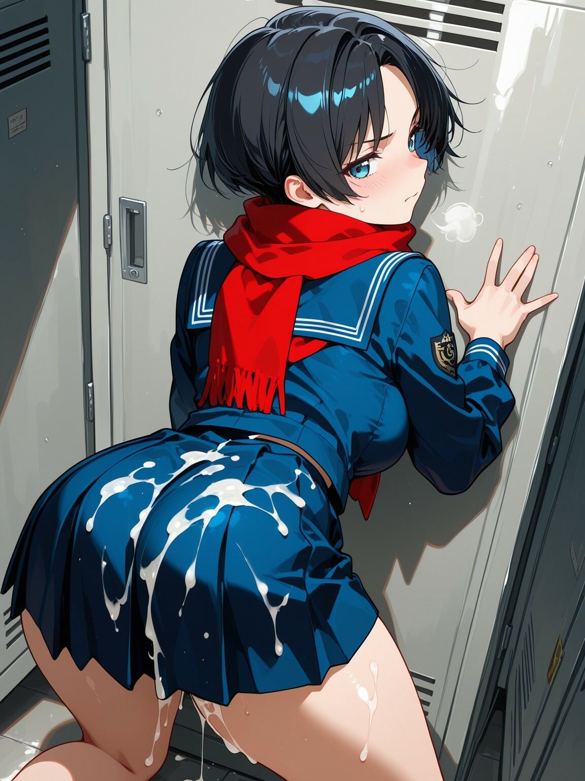 サンプル画像6:後ろ姿に宿る温度(JiroJohn Collection) [d_718501]