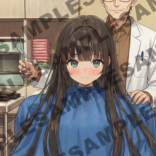 【断髪アニメ＋イラスト集＋ライトノベル】新春☆輝くフォーチュン丸刈り 2026 画像4