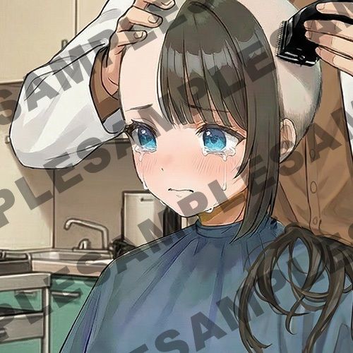 【断髪アニメ＋イラスト集＋ライトノベル】新春☆輝くフォーチュン丸刈り 2026 画像8