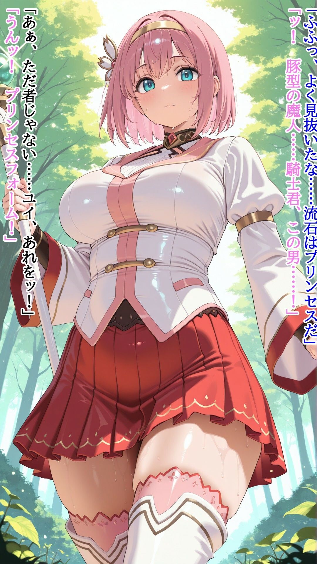 プリコネユイ悪堕ち〜両想いだった幼馴染系プリンセスは魔人に寝取られる〜 画像9