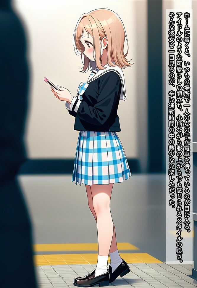 真乃ちゃんを盗撮したり痴○したりする話 画像1