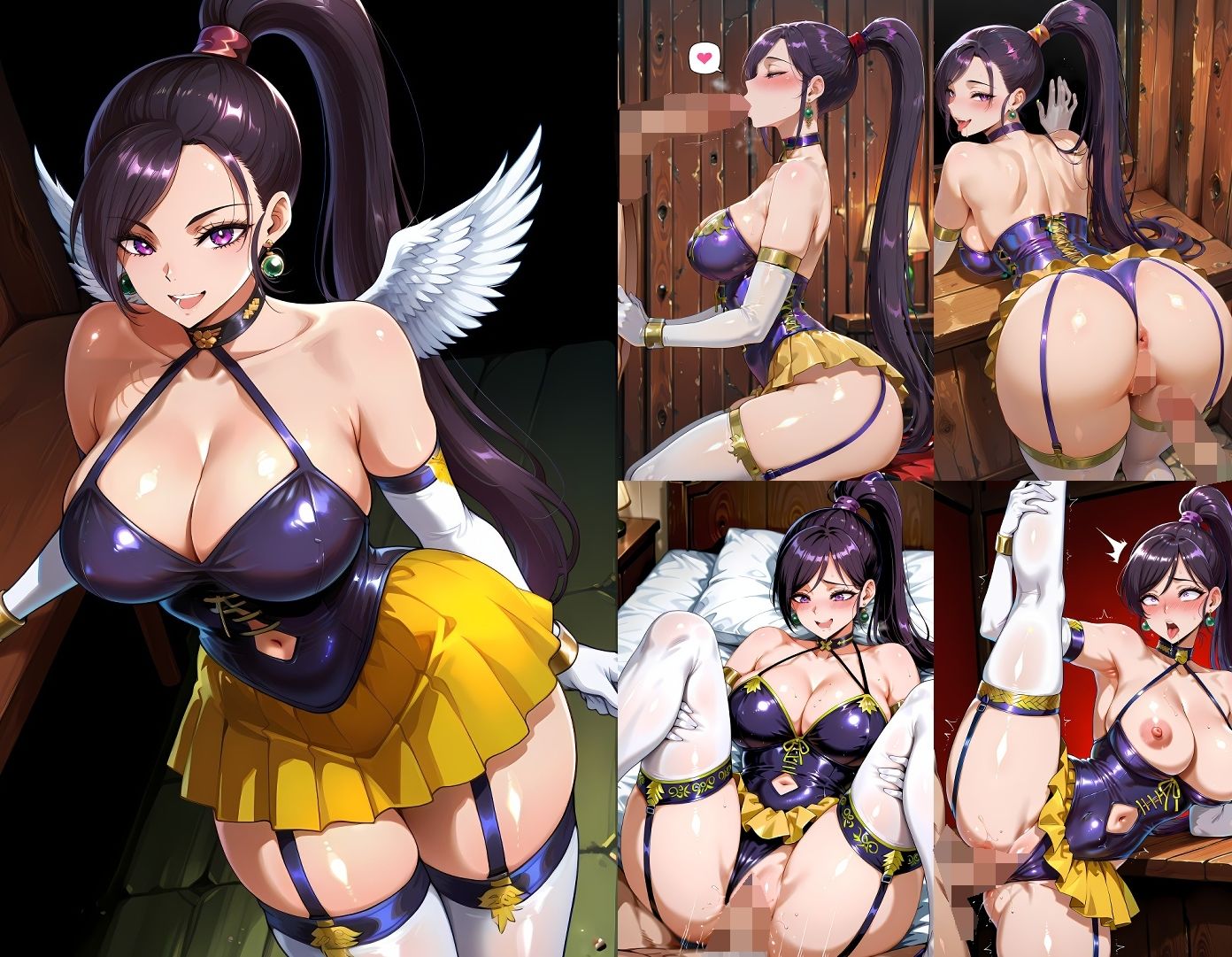 姫系女武闘家とイチャコスエッチ 画像3