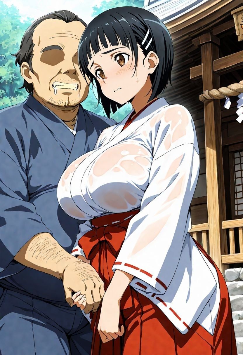 巫女バイトしてみたがバイト終わりの裏の仕事。。。〜桐ヶ谷〇葉〜 画像6