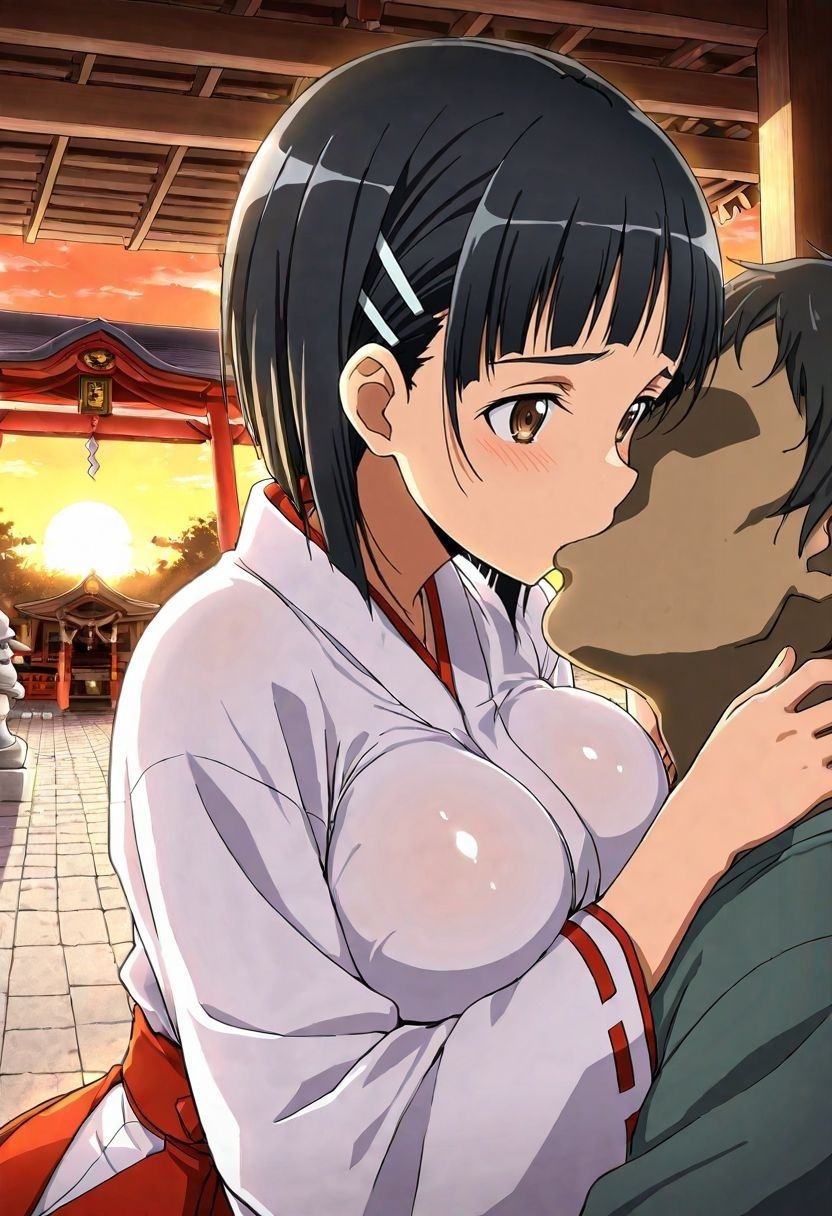 巫女バイトしてみたがバイト終わりの裏の仕事。。。〜桐ヶ谷〇葉〜 画像8