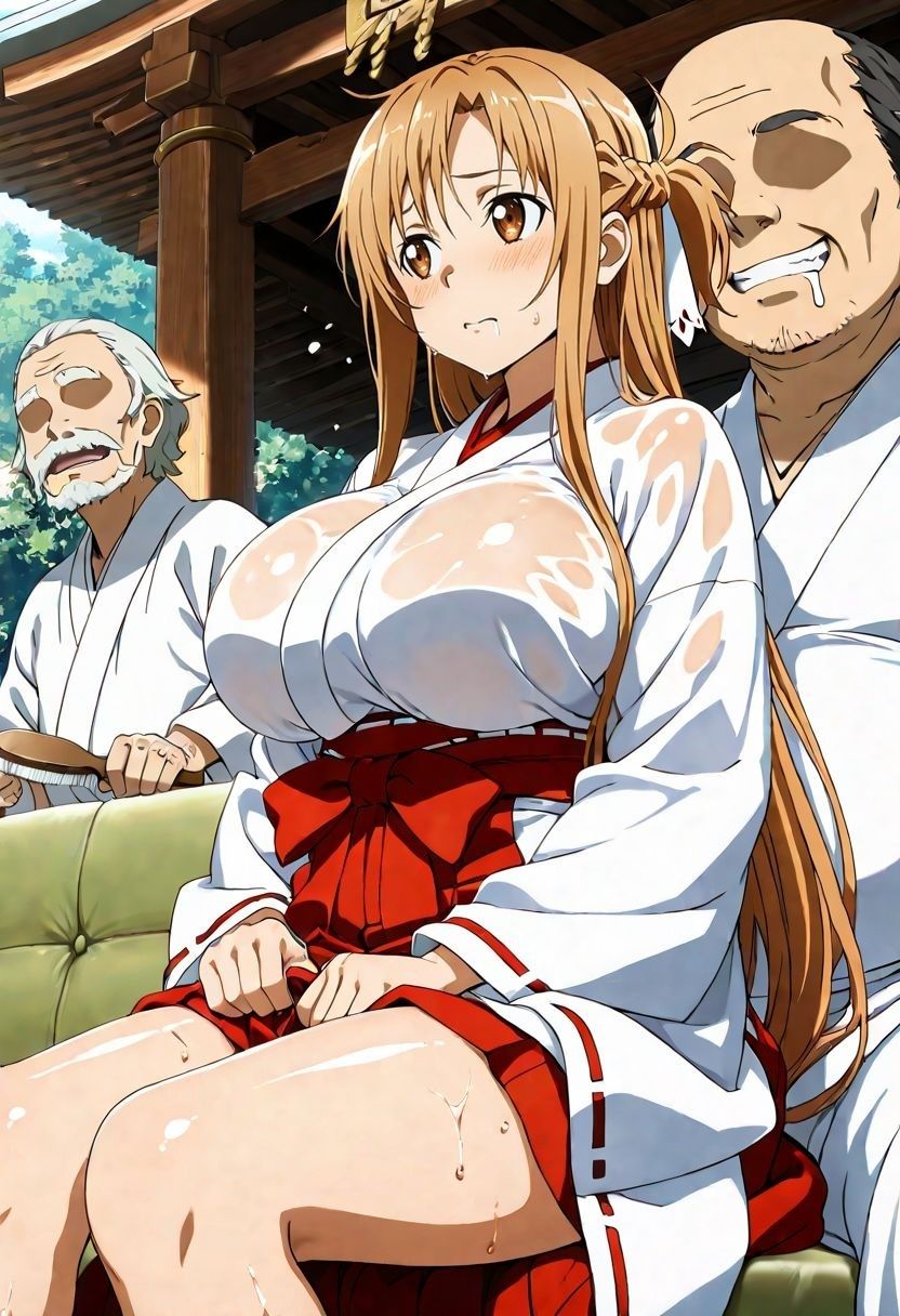 サンプル画像5:巫女バイトしてみたがバイト終わりの裏の仕事。。。〜結城明〇奈〜(抜濡らくがき帳) [d_718656]