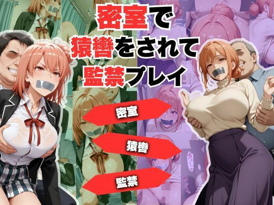 密室で猿轡をされて監禁プレイ  ガ◎ママ＆◎衣 ver.【lili-enjoy】