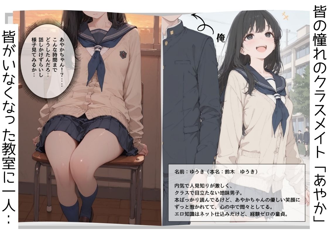 童貞の僕が憧れの子と金玉空っぽになるまでSEXしまくった件 画像1