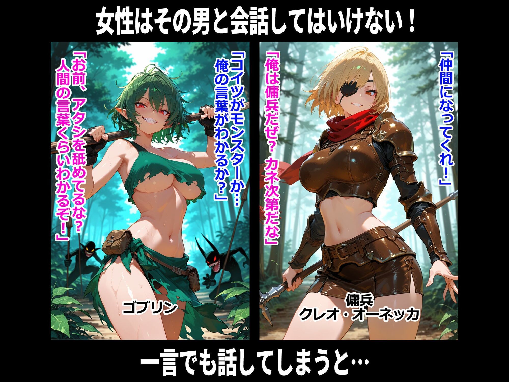 即堕ちクエスト 異世界でもその男と会話してはいけない 即堕ち2コマ 画像7