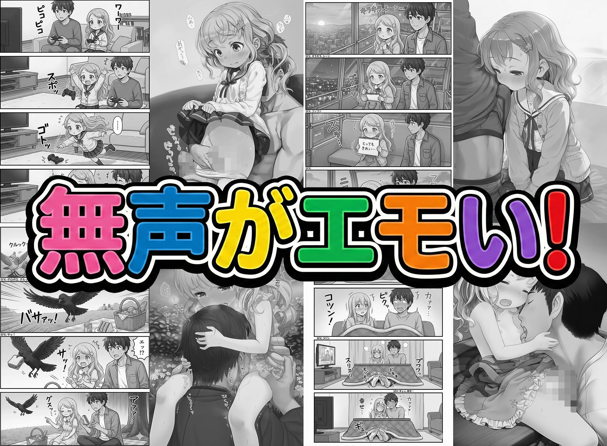 【エロ漫画】無声少女2