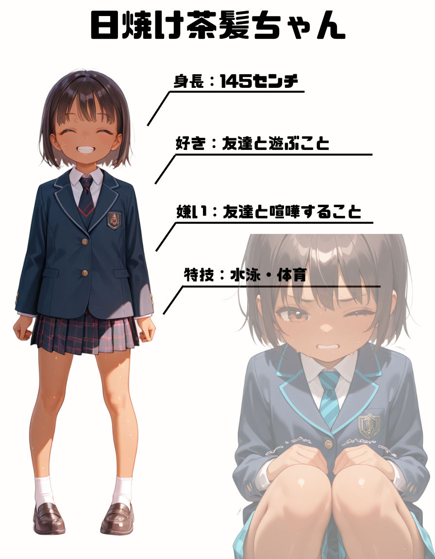 【エロ漫画】いろんな場所でうんちやおしっこするかわいい女の子たち1