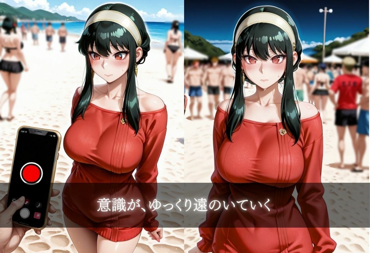 スマホ種付け催● 〜夏海の孕みビーチ〜 画像6