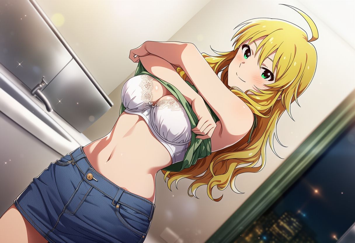 初夜 星○美希 画像1