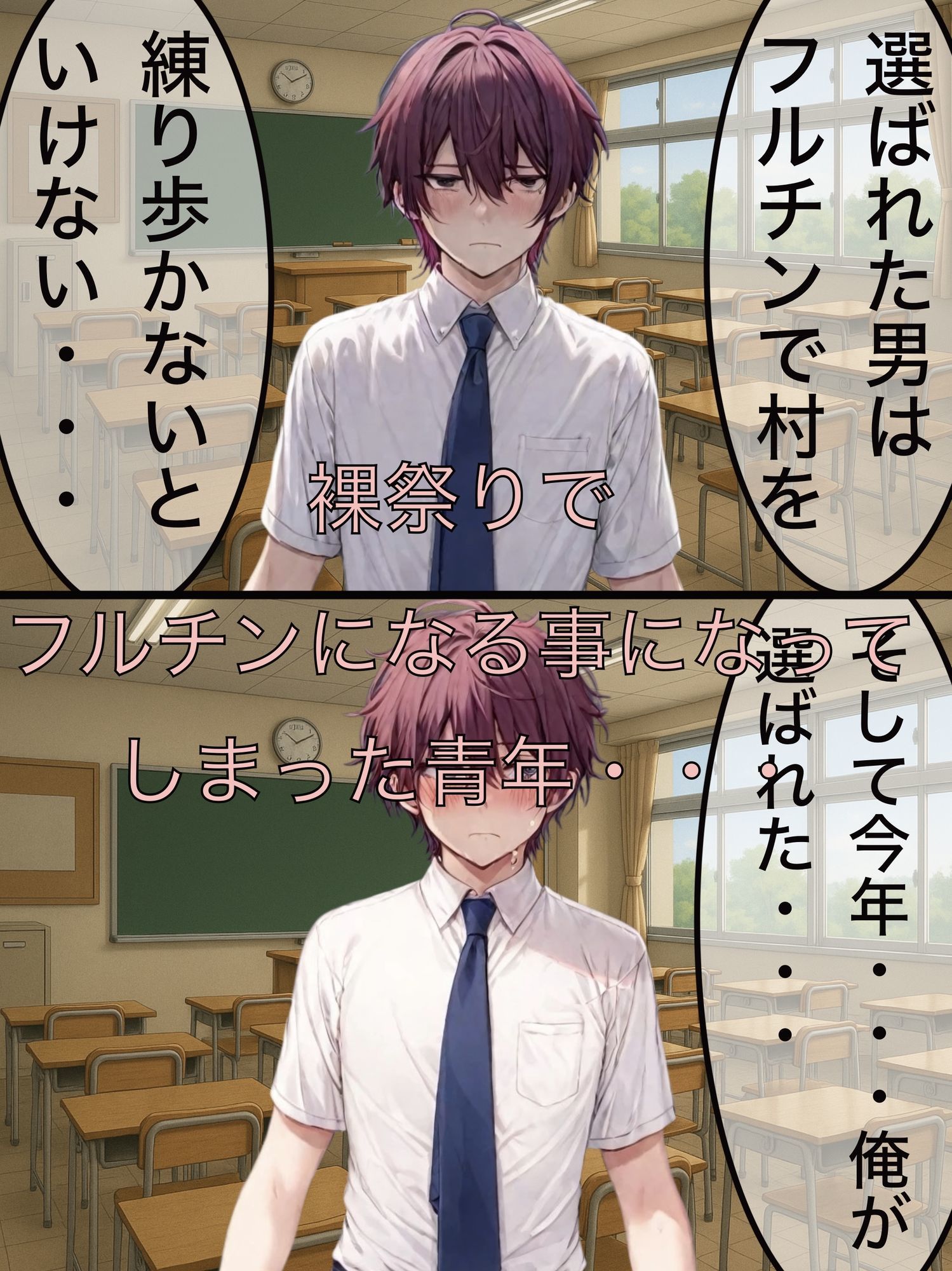 裸祭り みんなの前ですっぽんぽん！？ サンプル画像 2