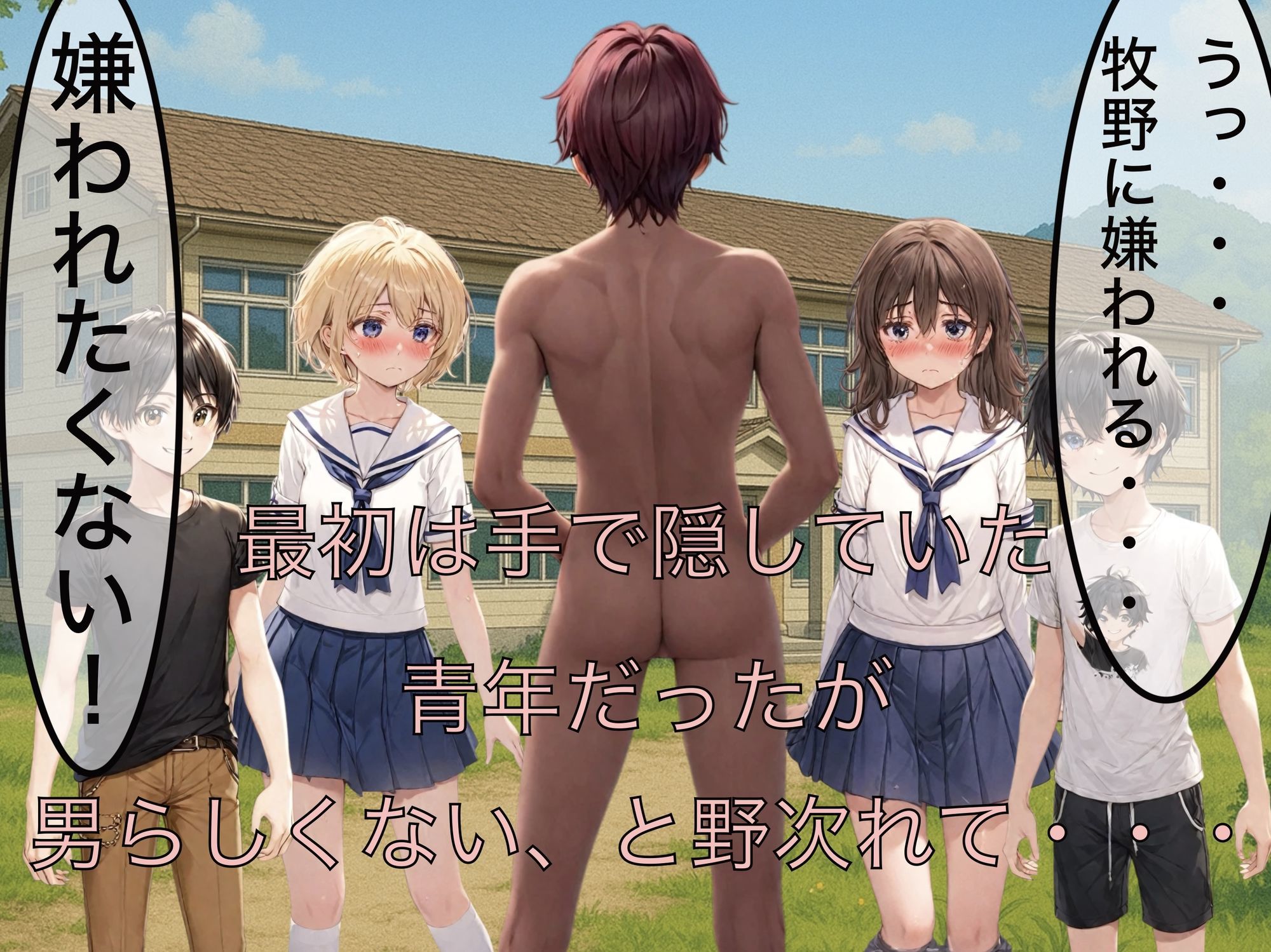 裸祭り みんなの前ですっぽんぽん！？ サンプル画像 3