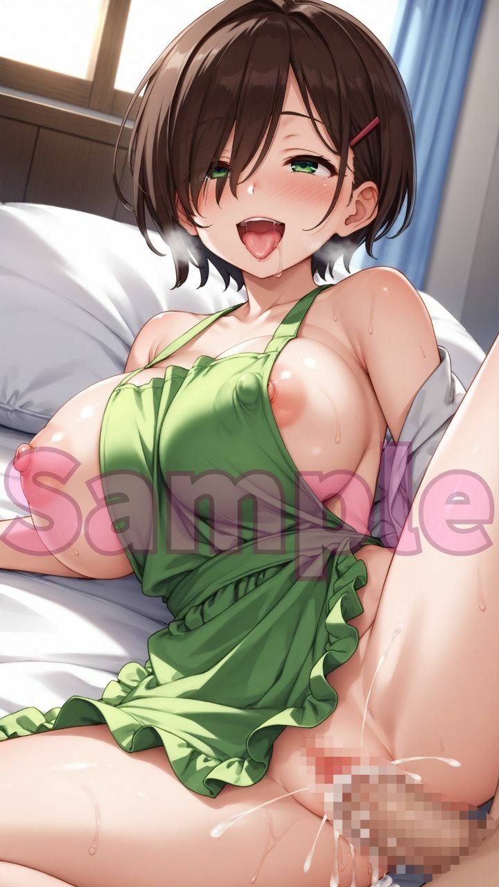 淫乱はだかエプロン女子たちがあなたとスペルマを包み込む！ 画像8