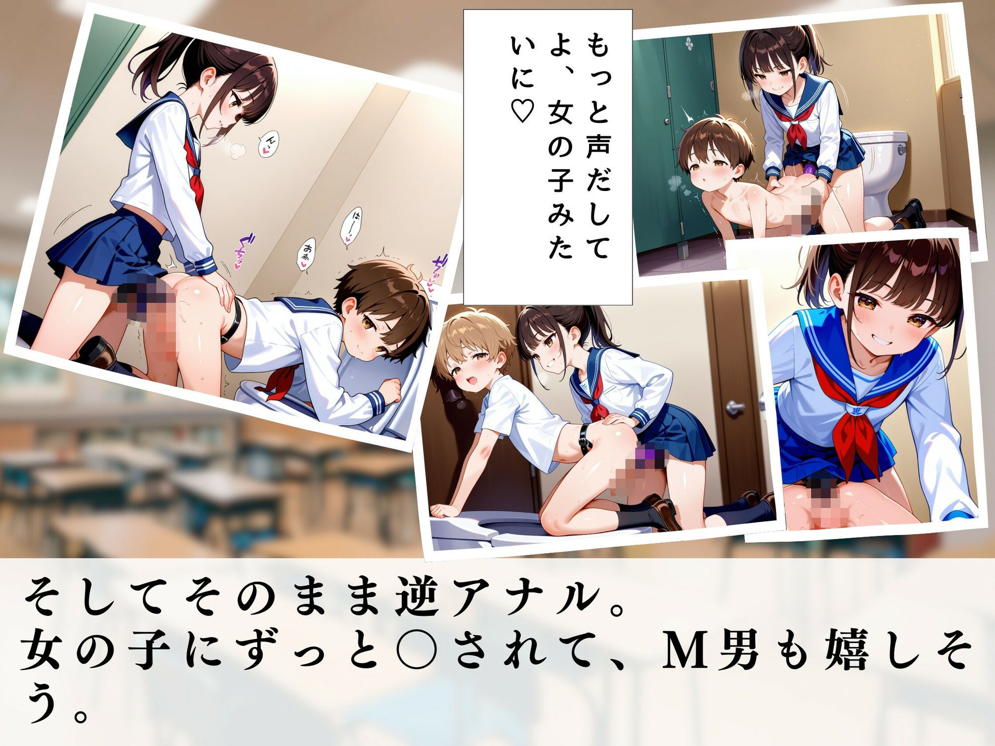 【エロ漫画】つるぺた少女の逆レ男犯vol.15