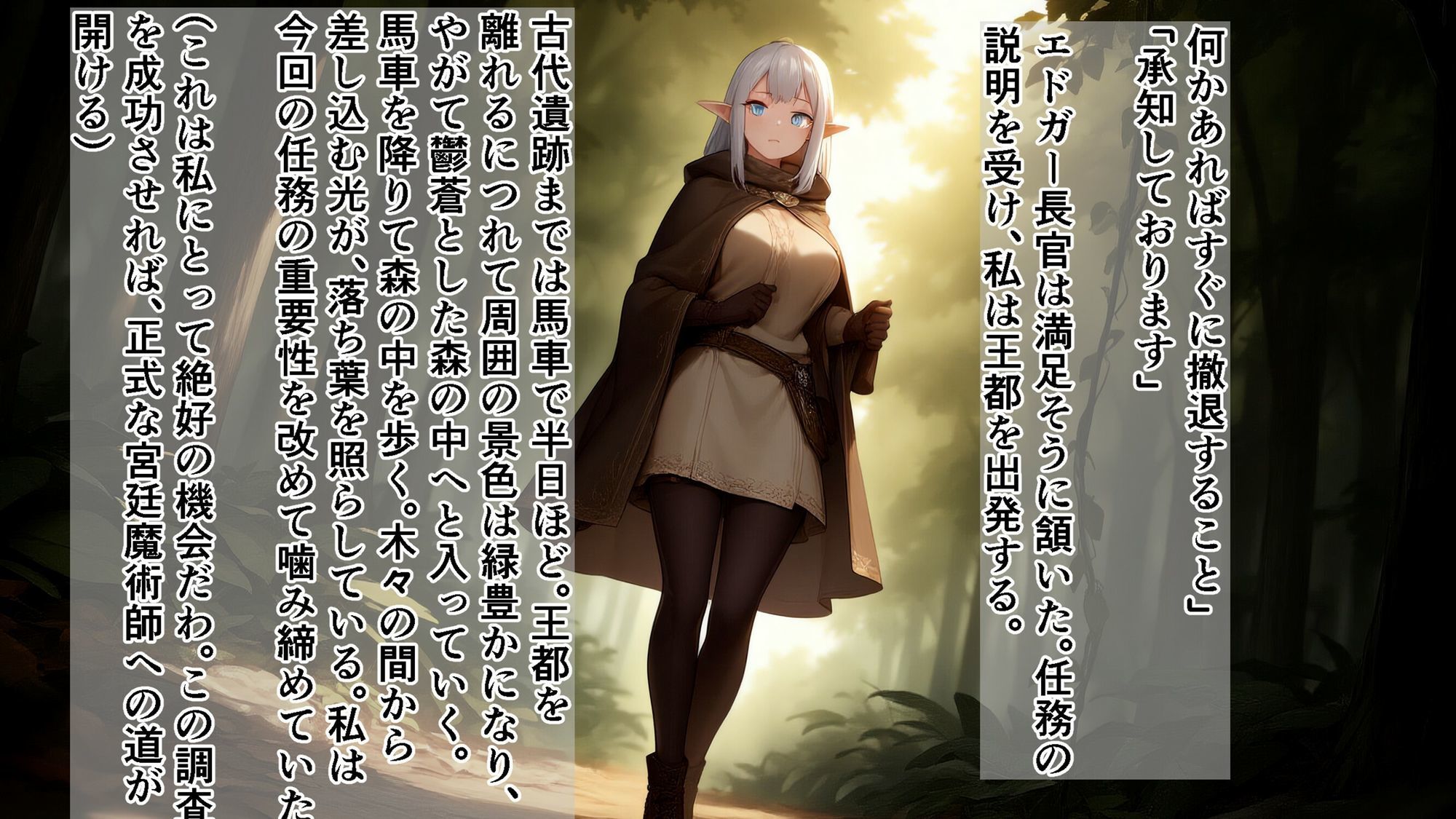 淫紋刻印〜禁欲のエルフ魔術師が快楽の虜になるまで〜 画像9