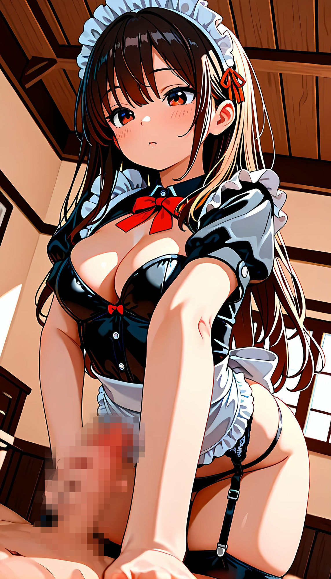 サンプル画像5:メイドのくせに可愛すぎて、我慢できない。(まぐわい工房) [d_718966]