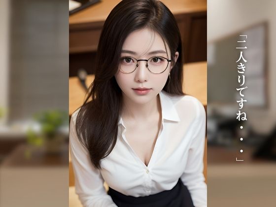 サンプル画像2:秘書Private vol.01  社長秘書との距離が、近すぎて戻れない日(AI CAFE GALLARY) [d_719104]
