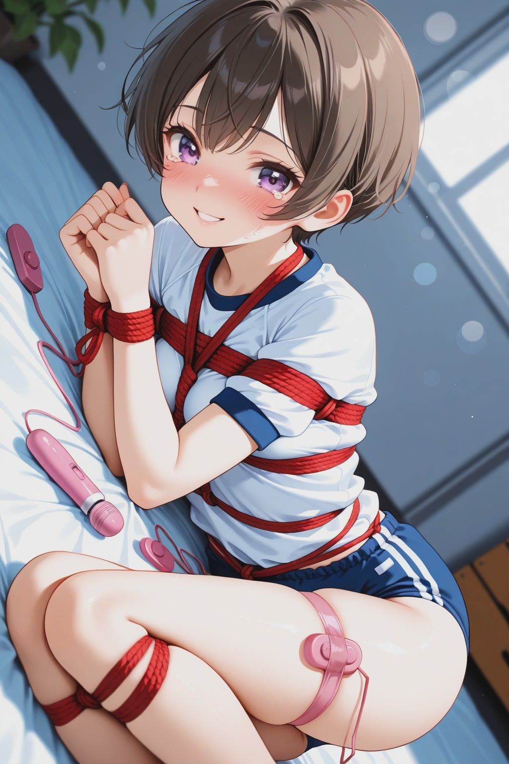 サンプル画像5:夢見る乙女の調教コレクション1〜体操服編5・緊縛編(ぱてぃすりーず) [d_719165]