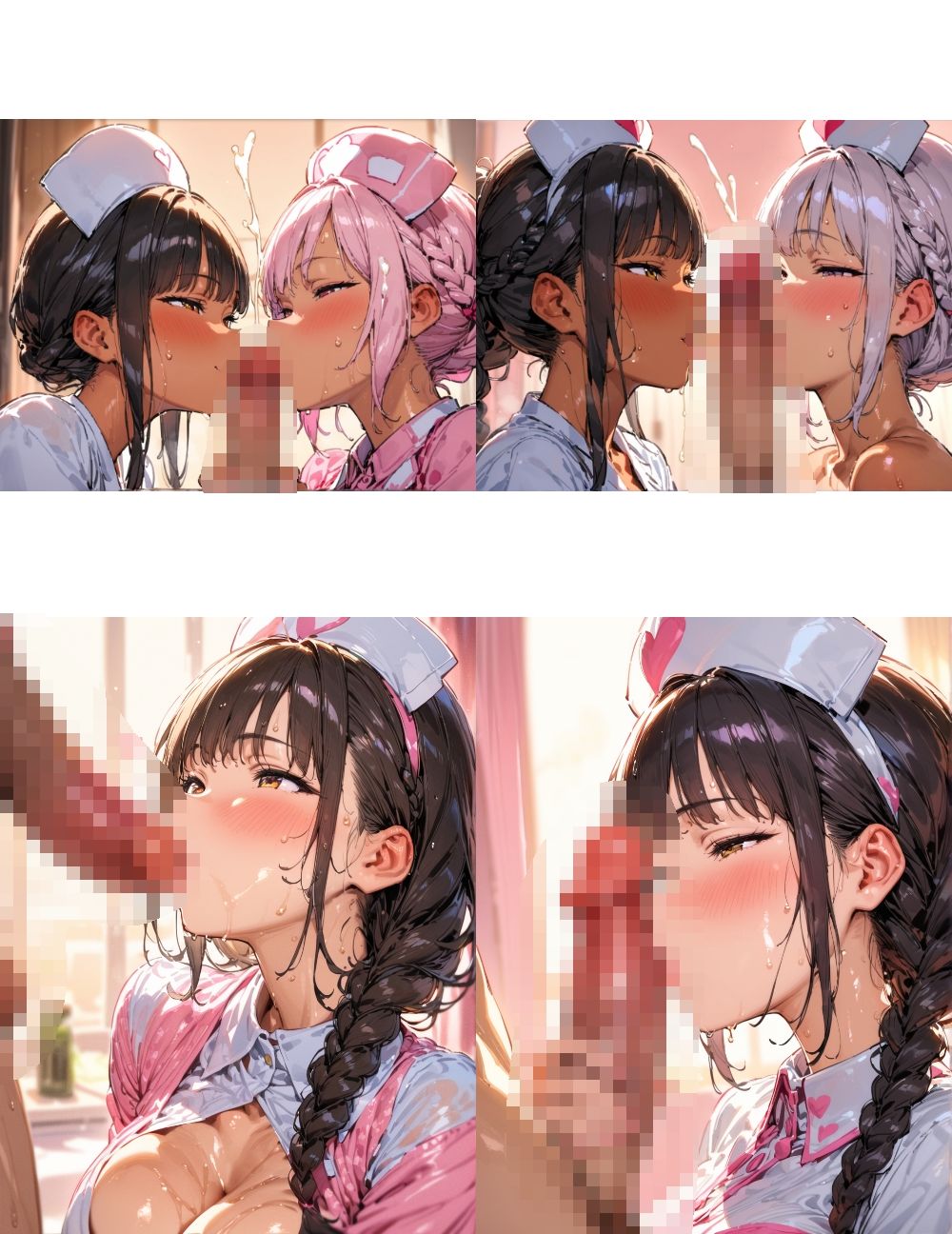 サンプル画像1:ナースさんにエッチな看護してもらった3(アップルぴーち) [d_719226]