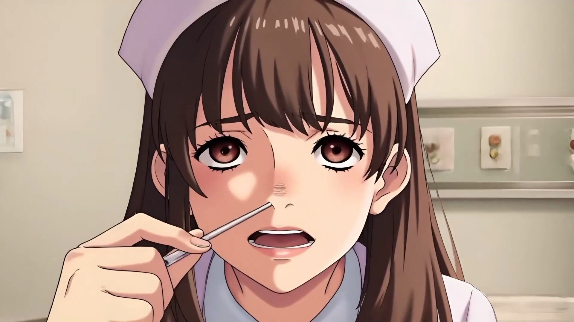 サンプル画像2:ナース de ハクション！（くしゃみ動画作品）/ Nurse de Achoo！ （Sneeze Video Works）(くしゃみフェチ専門店) [d_719233]