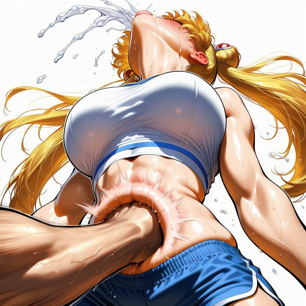 サンプル画像3:うさぎさんの鳩尾(ラブリーパンチ（パロディ）) [d_719264]